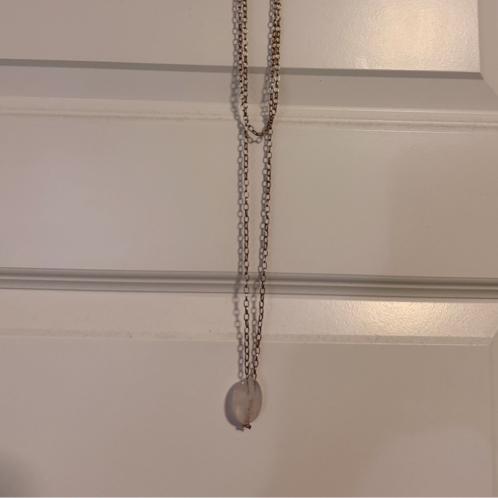 Chic gold Chain Necklace with Pendant